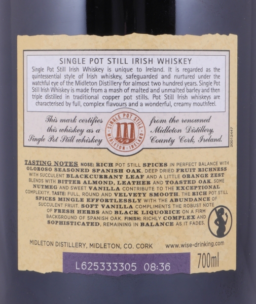 Redbreast 1991 25 Years 1st Fill Oloroso Sherry Butt No. 42972 Single Pott Still Irish Whiskey 53.0%