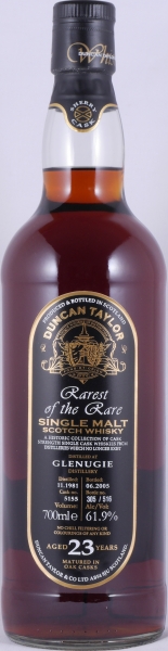 Glenugie 1981 23 Years Sherry Cask No. 5155 Duncan Taylor Rarest of the Rare Highland Single Malt Scotch Whisky 61.9%
