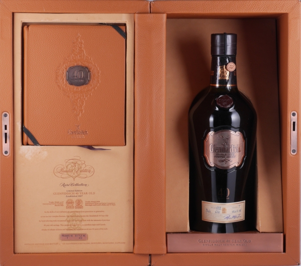 Glenfiddich 40 Years Rare Collection 2010 Release No.7 Speyside Pure Single Malt Scotch Whisky 46,6%