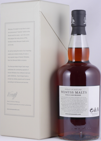 Bowmore 1989 30 Years Sherry Hogshead Wemyss Black Gold Limited Single Cask Islay Single Malt Scotch Whisky 50,0%