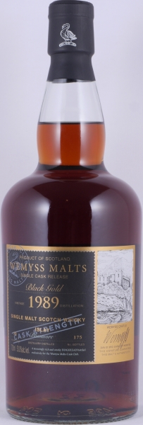 Bowmore 1989 30 Years Sherry Hogshead Wemyss Black Gold Limited Single Cask Islay Single Malt Scotch Whisky 50,0%