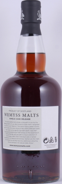 Bowmore 1989 30 Years Sherry Hogshead Wemyss Black Gold Limited Single Cask Islay Single Malt Scotch Whisky 50,0%