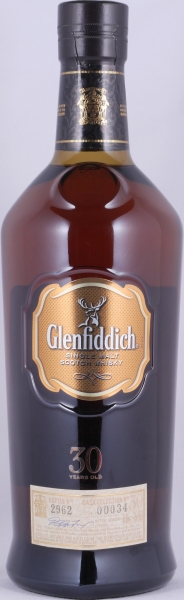 Glenfiddich 30 Years Cask Selection No. 00034 Release 2013 Speyside Single Malt Scotch Whisky Leather Box 43.0%