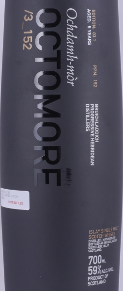 Bruichladdich Octomore 03.1_152 2005 5 Years Ochdamh-mor Bourbon Casks Islay Single Malt Scotch Whisky 59,0%