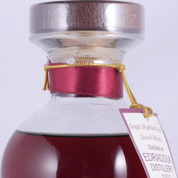 Edradour 1993 12 Years Sherry Cask No. 246 Ibisco Decanter Highland Single Malt Scotch Whisky Natural Cask Strength 58.6%