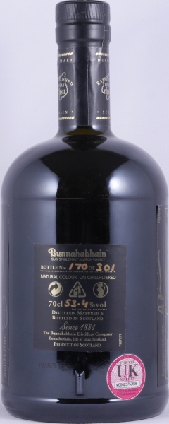 Bunnahabhain 1996 17 Years Sauternes Cask Finish Feis Ile 2014 Westering Home Limited Edition Islay Single Malt Scotch Whisky 53,4%