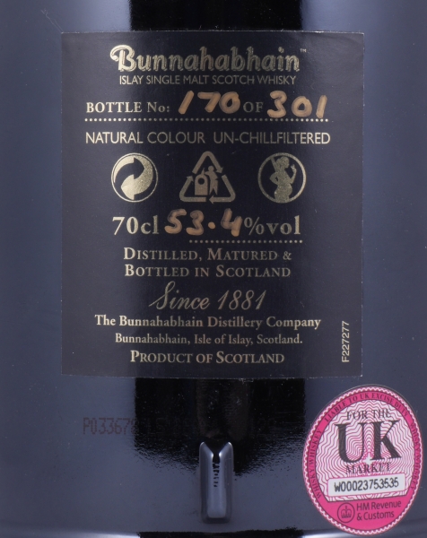 Bunnahabhain 1996 17 Years Sauternes Cask Finish Feis Ile 2014 Westering Home Limited Edition Islay Single Malt Scotch Whisky 53,4%