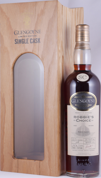 Glengoyne 1989 18 Years Ruby Port Hogshead Cask No. 328 Robbies Choice Limited Edition Highland Single Malt Scotch Whisky 55.1%