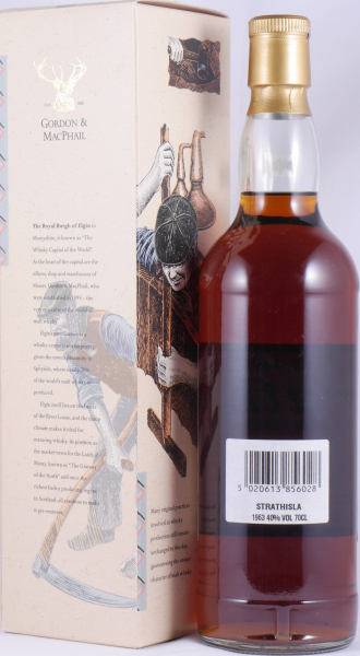 Strathisla 1963 42 Years 1st Fill Sherry Cask Gordon and MacPhail Speyside Single Malt Scotch Whisky 40.0%