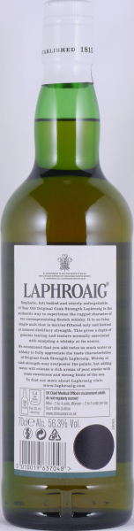 Laphroaig 10 Years Cask Strength Batch 007 Release 2015 Islay Single Malt Scotch Whisky 56,3%
