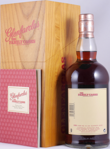 Glenfarclas 1990 30 Years The Family Casks Summer 2020 First Fill Sherry Butt Cask No. 5122 Highland Single Malt Scotch Whisky 55,2%