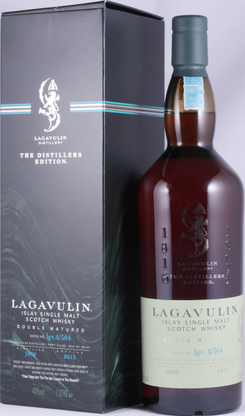Lagavulin 1999 16 Years Distillers Edition 2015 Special Release lgv.4/504 Islay Single Malt Scotch Whisky 43,0% 1,0L