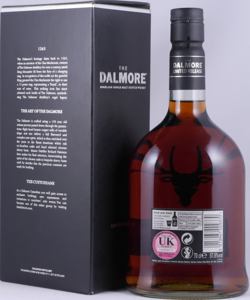 Dalmore 1995 17 Years Matusalem Oloroso Sherry Wood Finish Cask No. 200 Distillery Exclusive Highland Single Malt Scotch Whisky 57,6%