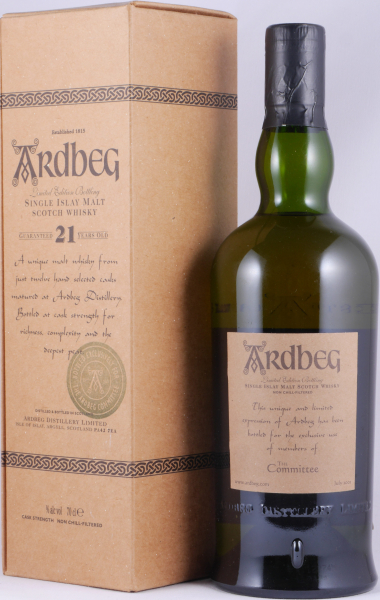 Ardbeg 1979-1980 21 Years 3rd Committee Reserve Limited Edition Bourbon Casks Islay Single Malt Scotch Whisky 56,3%