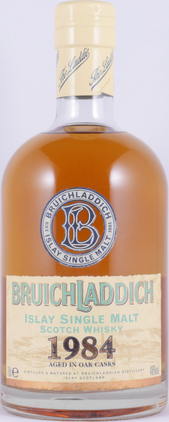 Bruichladdich 1984 18 Years American Oak Casks Islay Single Malt Scotch Whisky 46,0%