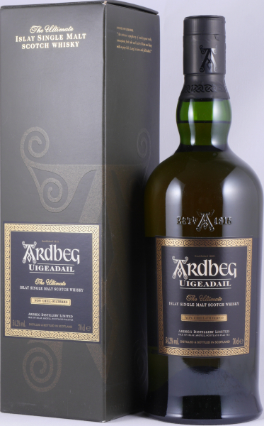 Ardbeg Uigeadail Release 2010 Islay Single Malt Scotch Whisky Traditional Strength 54,2%