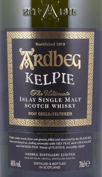 Ardbeg Kelpie Virgin Black Sea Oak Casks Limited Edition 2017 Islay Single Malt Scotch Whisky 46,0%