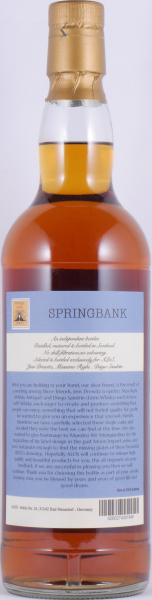 Springbank 1998 20 Years Sherry Cask Antique Lions of Spirits Savannah Series Campbeltown Single Malt Scotch Whisky 48,0%