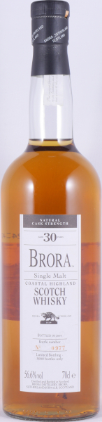 Brora 30 Years Limited Edition 2004 3rd Annual Release Highland Single Malt Scotch Whisky Cask Strength 56,6%