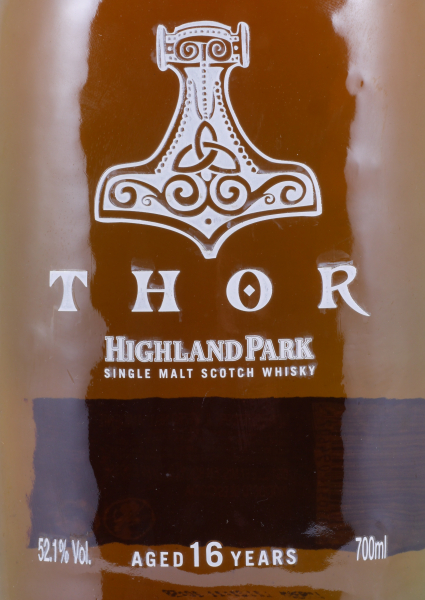 Highland Park Thor 16 Years Sherry Casks The Valhalla Collection 2012 Orkney Islands Single Malt Scotch Whisky 52,1%