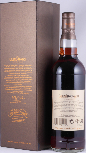 Glendronach 1990 20 Years Pedro Ximenez Sherry Puncheon Cask No. 3059 Highland Single Malt Scotch Whisky 54,9%