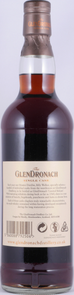 Glendronach 1990 20 Years Pedro Ximenez Sherry Puncheon Cask No. 3059 Highland Single Malt Scotch Whisky 54,9%
