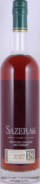 Sazerac 1984 18 Years Buffalo Trace Antique Collection 2002 Kentucky Straight Rye Whiskey 45.0%