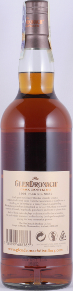 Glendronach 1991 27 Years Pedro Ximenez Sherry Puncheon Cask No. 8024 Highland Single Malt Scotch Whisky 50,8%