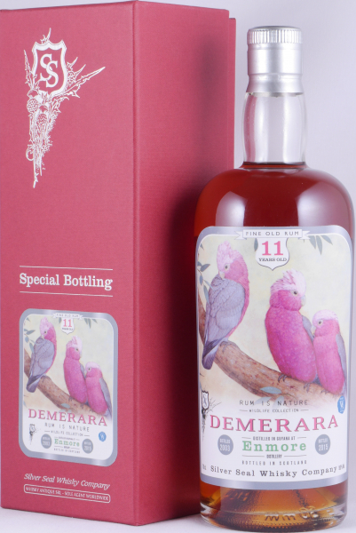 Enmore Demerara 2003 11 Years Single Cask No. 26 Silver Seal Wildlife Collection Fine Old Guyana Rum 50.0%