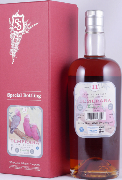 Enmore Demerara 2003 11 Years Single Cask No. 26 Silver Seal Wildlife Collection Fine Old Guyana Rum 50.0%