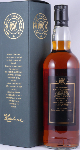 Hazelburn 2002 12 Years Bourbon Hogshead Cadenhead Campbeltown Single Malt Scotch Whisky Cask Strength 54,1%