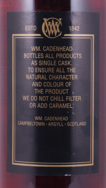 Hazelburn 2002 12 Years Bourbon Hogshead Cadenhead Campbeltown Single Malt Scotch Whisky Cask Strength 54,1%