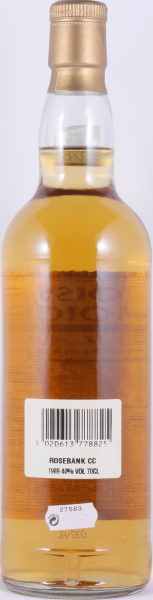 Rosebank 1989 12 Years Connoisseurs Choice Gordon and MacPhail Highland Single Malt Scotch Whisky 40.0%