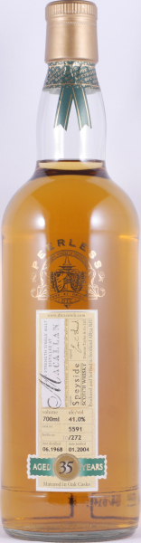 Macallan 1968 35 Years Oak Cask No. 5591 Duncan Taylor Peerless Cask Strength Rare Auld Highland Single Malt Scotch Whisky 41.0%