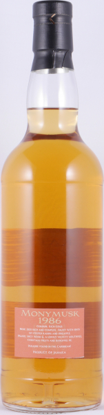 Monymusk 1986 25 Years Single Barrel No. 10 A. D. Rattray Individual Single Cask Bottling Jamaican Rum 46.0%