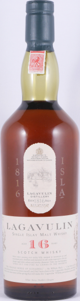 Lagavulin 16 Years White Horse Distillers Golden Letters Islay Single Malt Scotch Whisky 43,0%