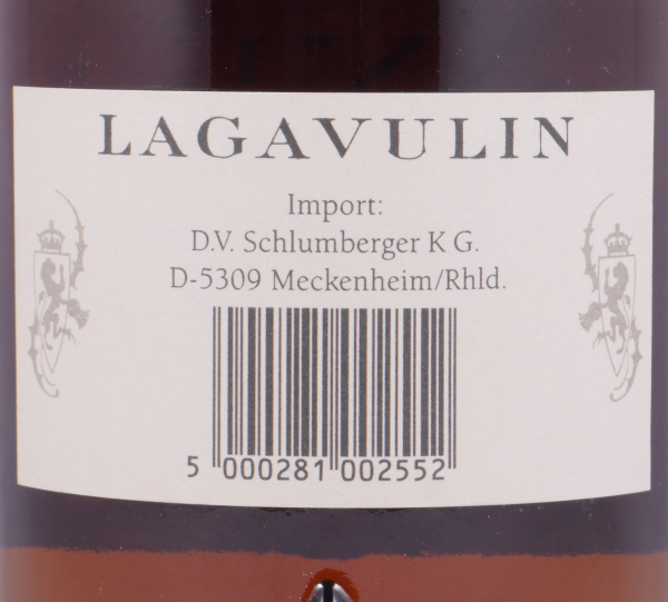 Lagavulin 16 Years White Horse Distillers Golden Letters Islay Single Malt Scotch Whisky 43,0%