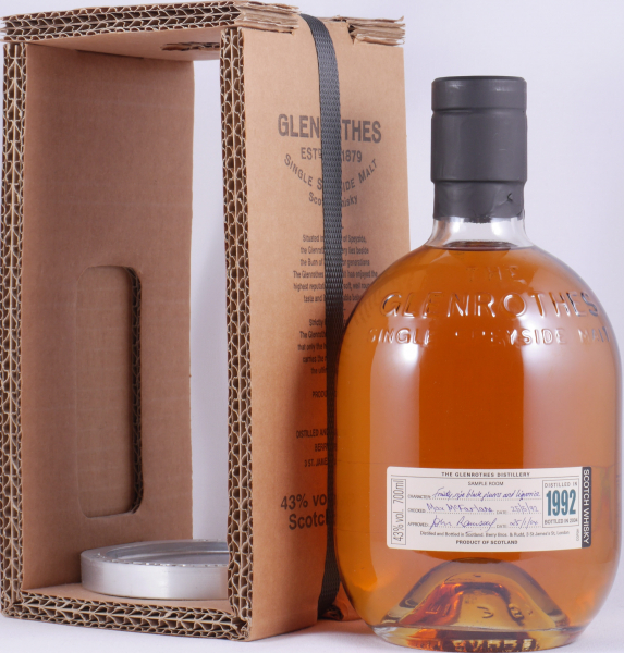 Glenrothes 1992 12 Years Vintage Limited Edition Bottled in 2004 Speyside Single Malt Scotch Whisky 43,0%