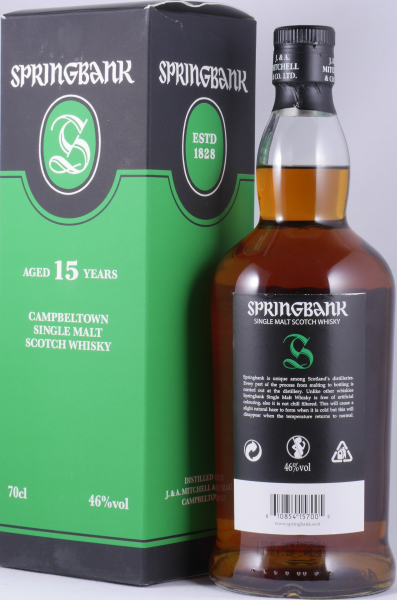 Springbank 15 Years Limited 2020 Edition Campbeltown Single Malt Scotch Whisky 46.0%