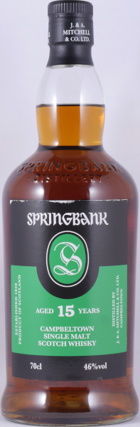 Springbank 15 Years Limited 2020 Edition Campbeltown Single Malt Scotch Whisky 46.0%