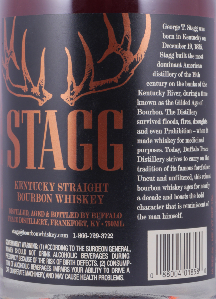Stagg Release Early 2023 / Batch 22A Kentucky Straight Bourbon Whiskey Barrel Proof 66.1%