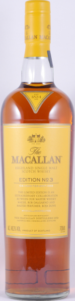 Macallan Edition No.3 Roja Dove Limited Release 2017 Highland Single Malt Scotch Whisky 48.3%