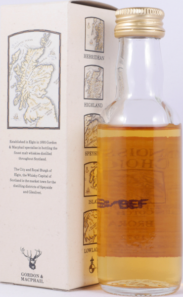 Brora 1972 20 Years Gordon und MacPhail Connoisseurs Choice Miniatur Highland Single Malt Scotch Whisky 40,0%