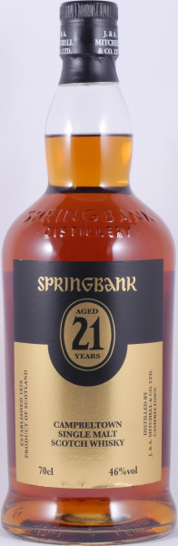 Springbank 21 Years Limited Edition 2017 Bourbon, Sherry, Port and Rum Casks Campbeltown Single Malt Scotch Whisky 46.0%