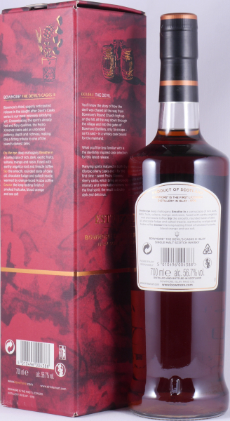 Bowmore The Devils Casks Limited Release III 1st Fill Sherry Casks Islay Single Malt Scotch Whisky 56.7%