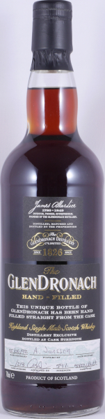 Glendronach 1992 27 Years Oloroso Sherry Butt Cask No. 218 Distillery Managers Exklusive Hand-Filled Highland Single Malt Scotch Whisky 59,0%