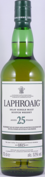 Laphroaig 25 Years Bourbon Casks Limited Edition 2018 Islay Single Malt Scotch Whisky Cask Strength 52,0%