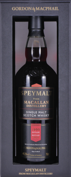 Macallan Speymalt 1999 21 Years First Fill Sherry Cask No. 12389 Gordon und MacPhail Highland Single Malt Scotch Whisky 49,2%