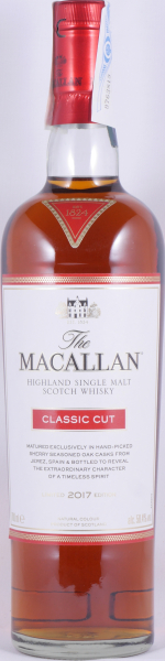 Macallan Classic Cut 2017 Sherry Oak Casks Highland Single Malt Scotch Whisky Cask Strength 58.4%