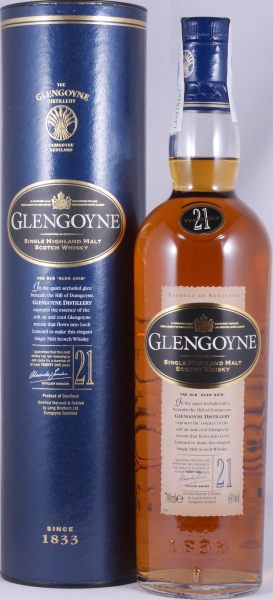 Glengoyne 21 Years Sherry Casks The Old Glen Guin Highland Single Malt Scotch Whisky 43.0%